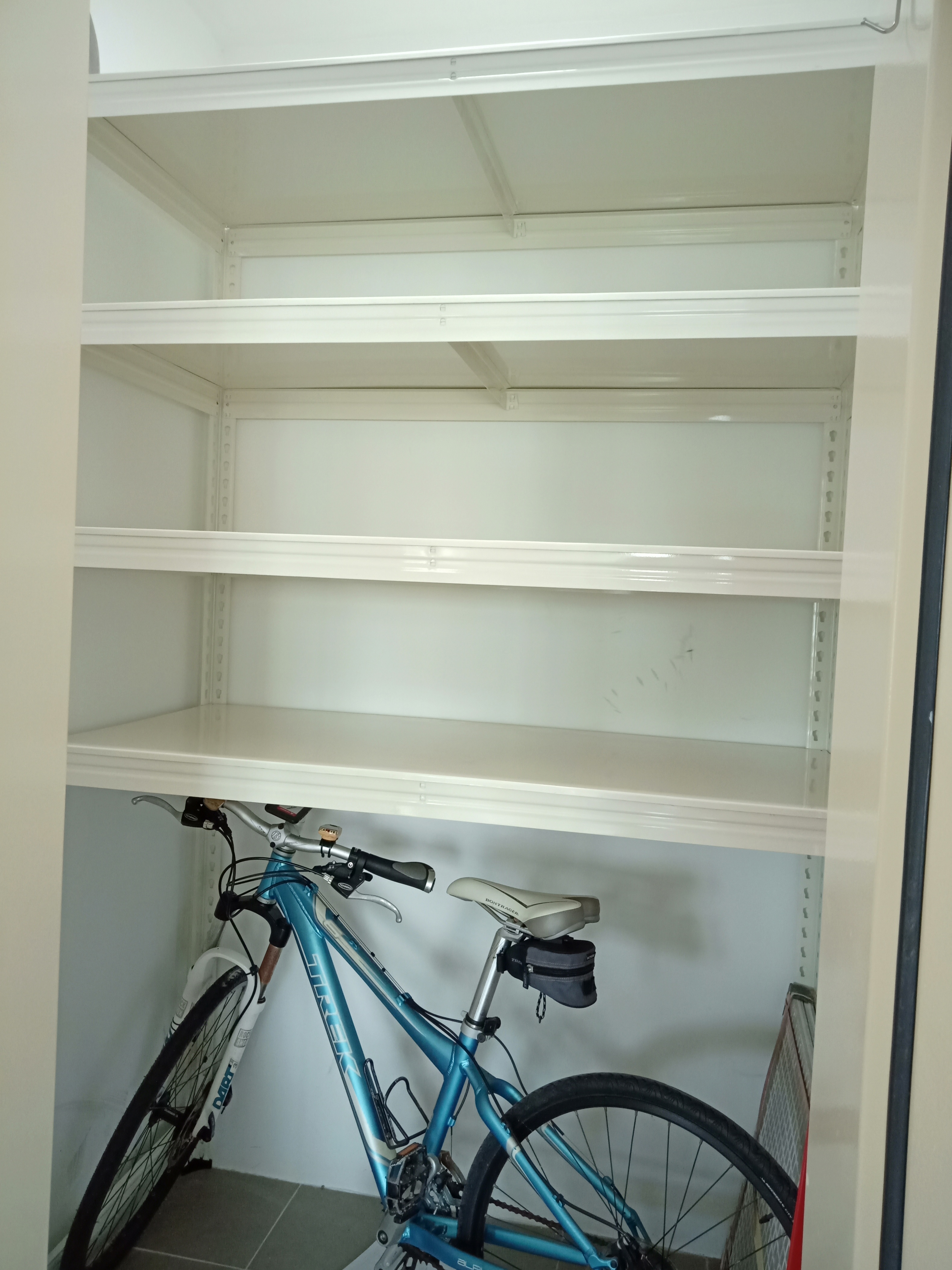 bike storage shelf