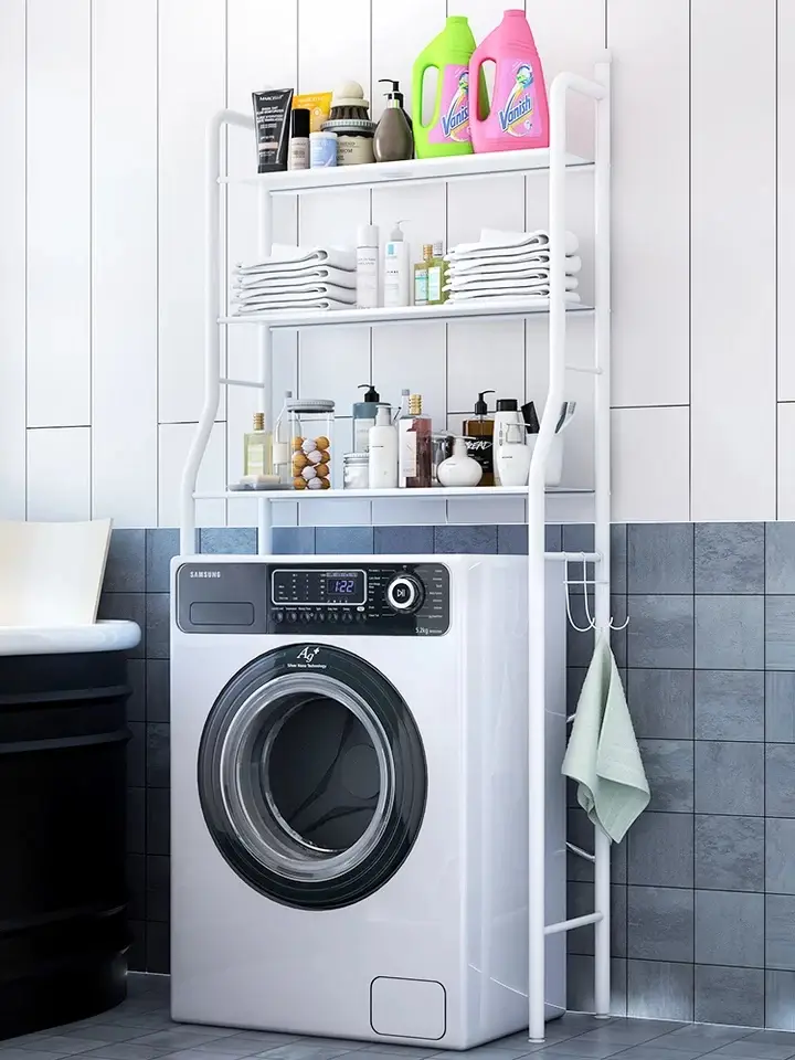 Washing Machine Rack Boltless Rack SG, Storeroom Rack, Storage Rack, Shelving Bed Rack Washing-Machine-Rack Washing Machine Rack / Toilet Bowl Rack