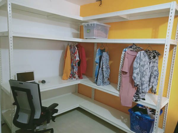 Boltless Rack SG, Storeroom Rack, Storage Rack, Shelving Bed Rack Home-WorkDesk Single Metal Boltless Rack  