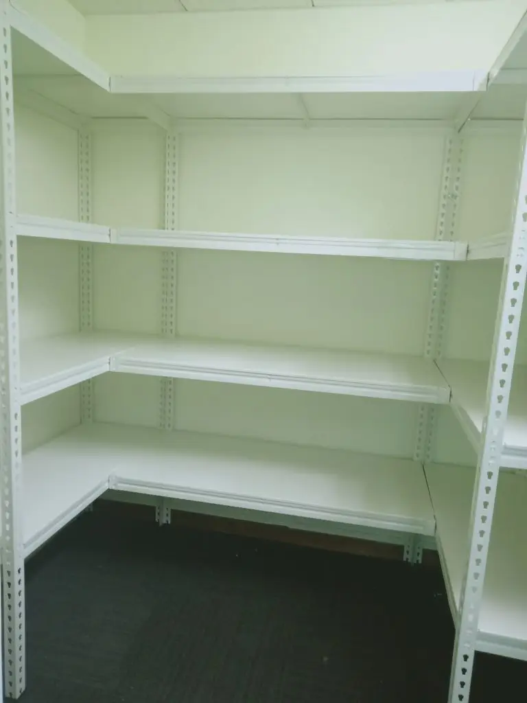 Boltless Rack SG, Storeroom Rack, Storage Rack, Shelving Bed Rack Boltless-Ushape-metal-shelving-768x1024 Ushape shelving systems  