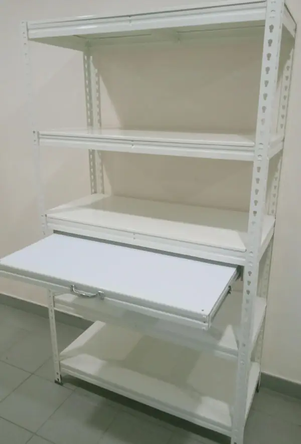 Boltless Rack SG, Storeroom Rack, Storage Rack, Shelving Bed Rack filing-rack Office Racks - with filing table  