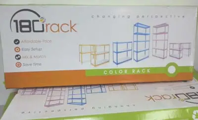 Color Rack Box Boltless Rack SG, Storeroom Rack, Storage Rack, Shelving Bed Rack Color-Rack-Box 2-1 Multi-Purpose Boltless Metal Rack