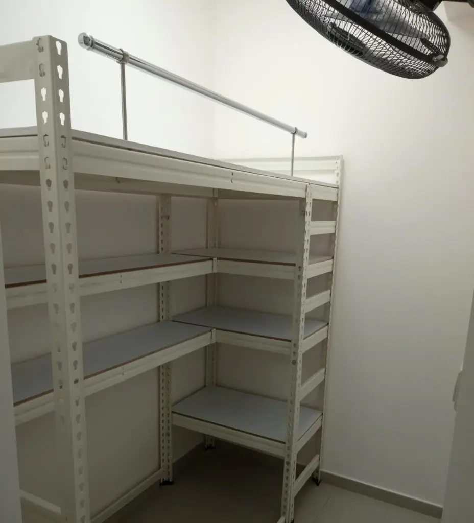 Boltless Rack SG, Storeroom Rack, Storage Rack, Shelving Bed Rack bombshelter-maid-room-storage-bed-928x1024 Bomb shelter loft bed  