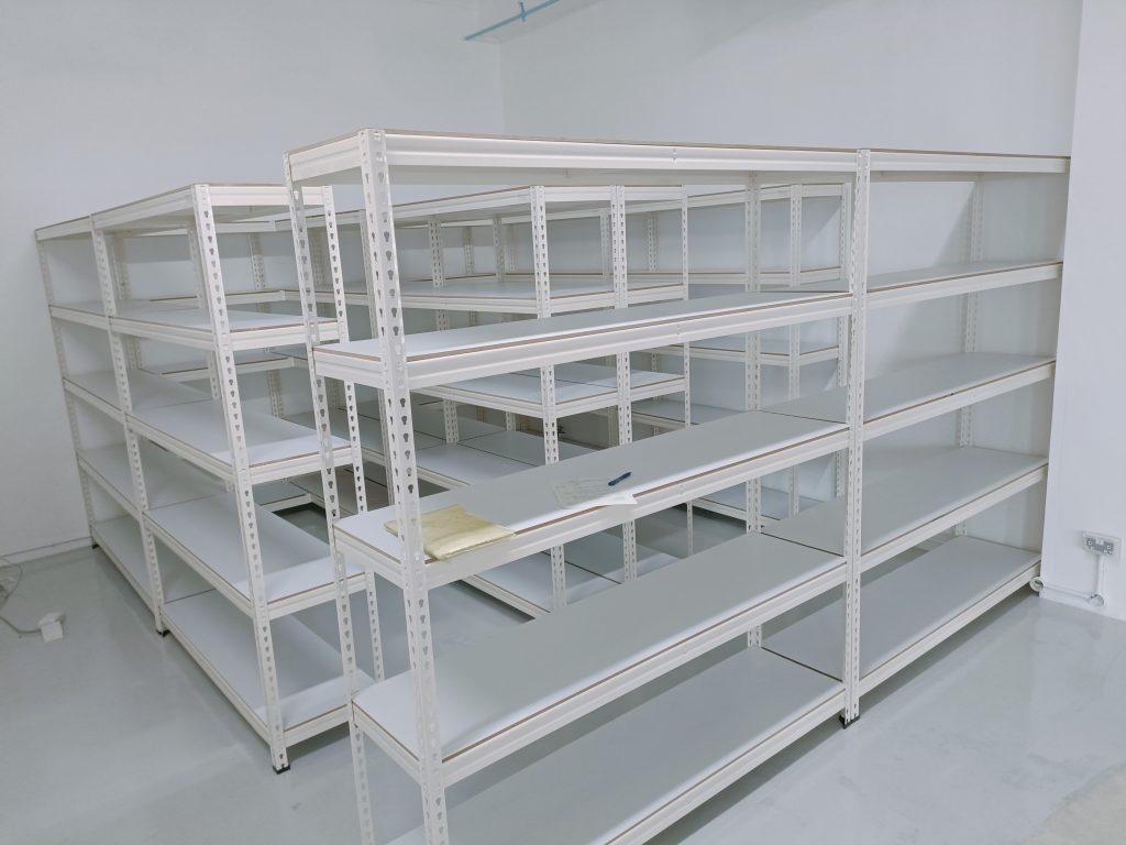 Warehouse Boltless Racks Singapore Lshape Racks