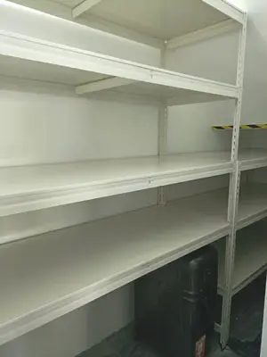 Boltless Rack SG, Storeroom Rack, Storage Rack, Shelving Bed Rack boltless-racks-under-stairs Customize Shelving to your Store requirements  