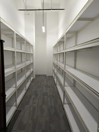 Boltless Rack SG, Storeroom Rack, Storage Rack, Shelving Bed Rack office-shelving Office files Shelving - With Pull out table  