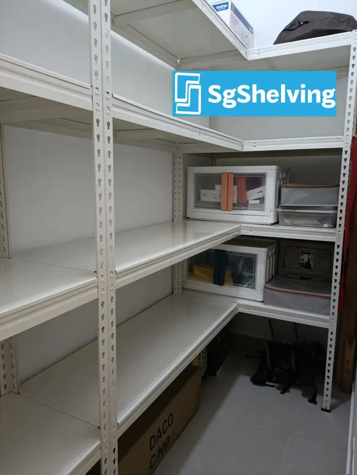 Boltless Rack SG, Storeroom Rack, Storage Rack, Shelving Bed Rack boltless-metal-rack-sg LSHAPED METAL RACKS  