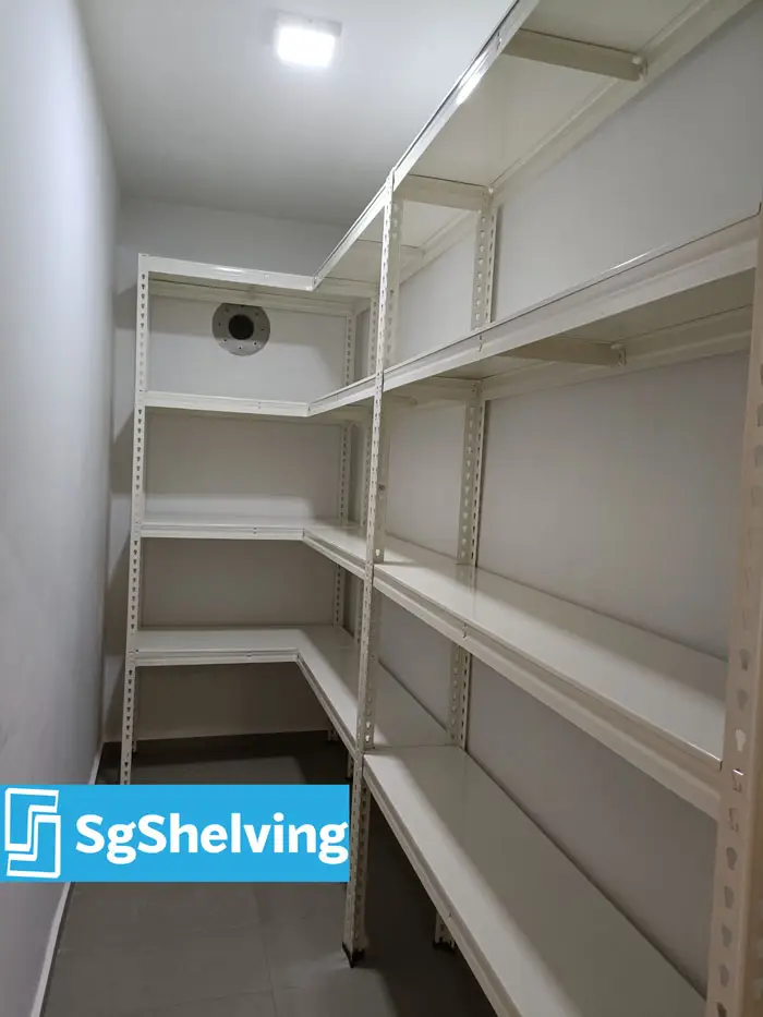 Boltless Rack SG, Storeroom Rack, Storage Rack, Shelving Bed Rack boltless-metal-racks LSHAPED METAL RACKS  