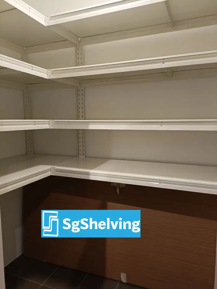 Boltless Rack SG, Storeroom Rack, Storage Rack, Shelving Bed Rack boltless-racks-for-bomb-shelter LSHAPED METAL RACKS  
