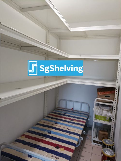 Curated visual reference: Space Saving Shelving Ideas Reference: Space Saving Ideas For Small Spaces