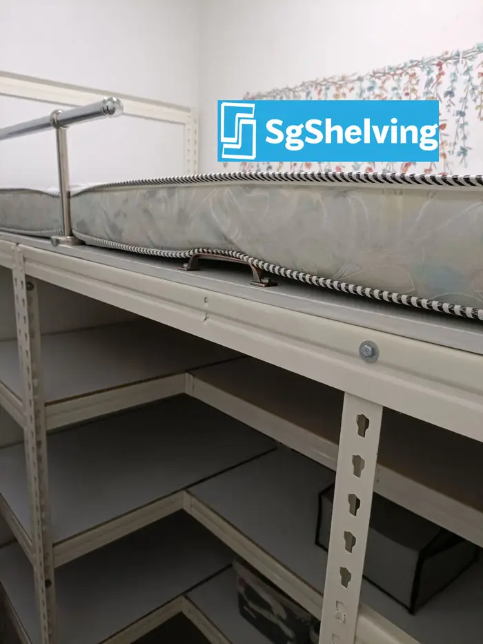 Boltless Rack SG, Storeroom Rack, Storage Rack, Shelving Bed Rack space-saving-bed-for-bomb-shelter Space Saving Storage Bed Racks  