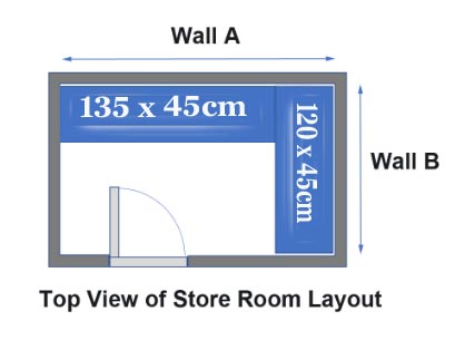  top-view-b How to measure your storeroom to fit your storage rack  
