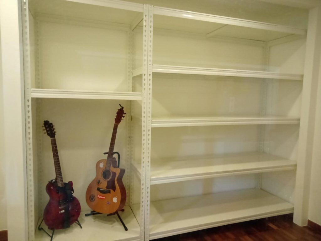 Boltless Rack SG, Storeroom Rack, Storage Rack, Shelving Bed Rack Shelving-for-Guitars-1024x768 Boltless Rack Singapore