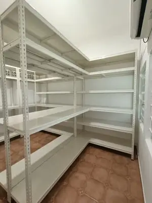Boltless Rack SG, Storeroom Rack, Storage Rack, Shelving Bed Rack Boltless-Lshape-metal-Garment-racks How to Maximize space with Clothing Racks  