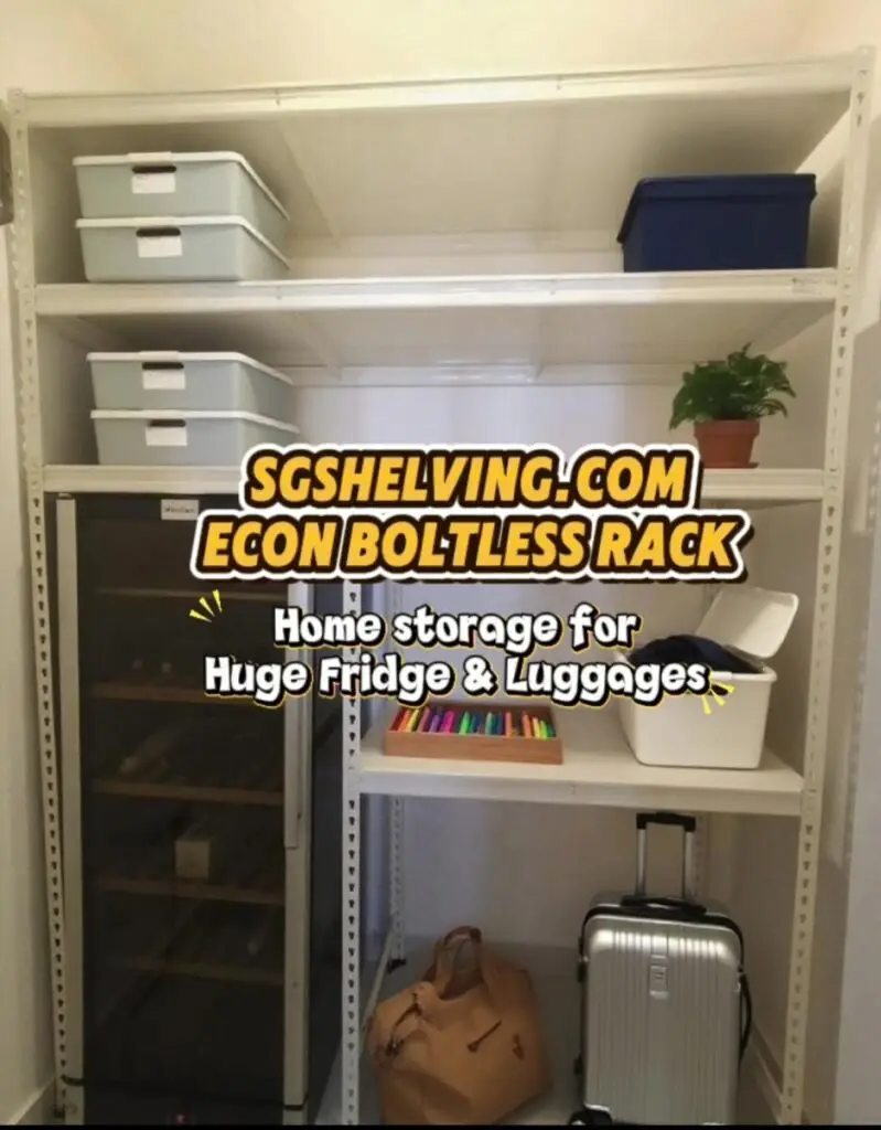 Boltless Rack SG, Storeroom Rack, Storage Rack, Shelving Bed Rack Econ-Boltless-Storage-Rack-for-Fridge-Luggages-799x1024 ECON Metal Boltless Storage Rack  