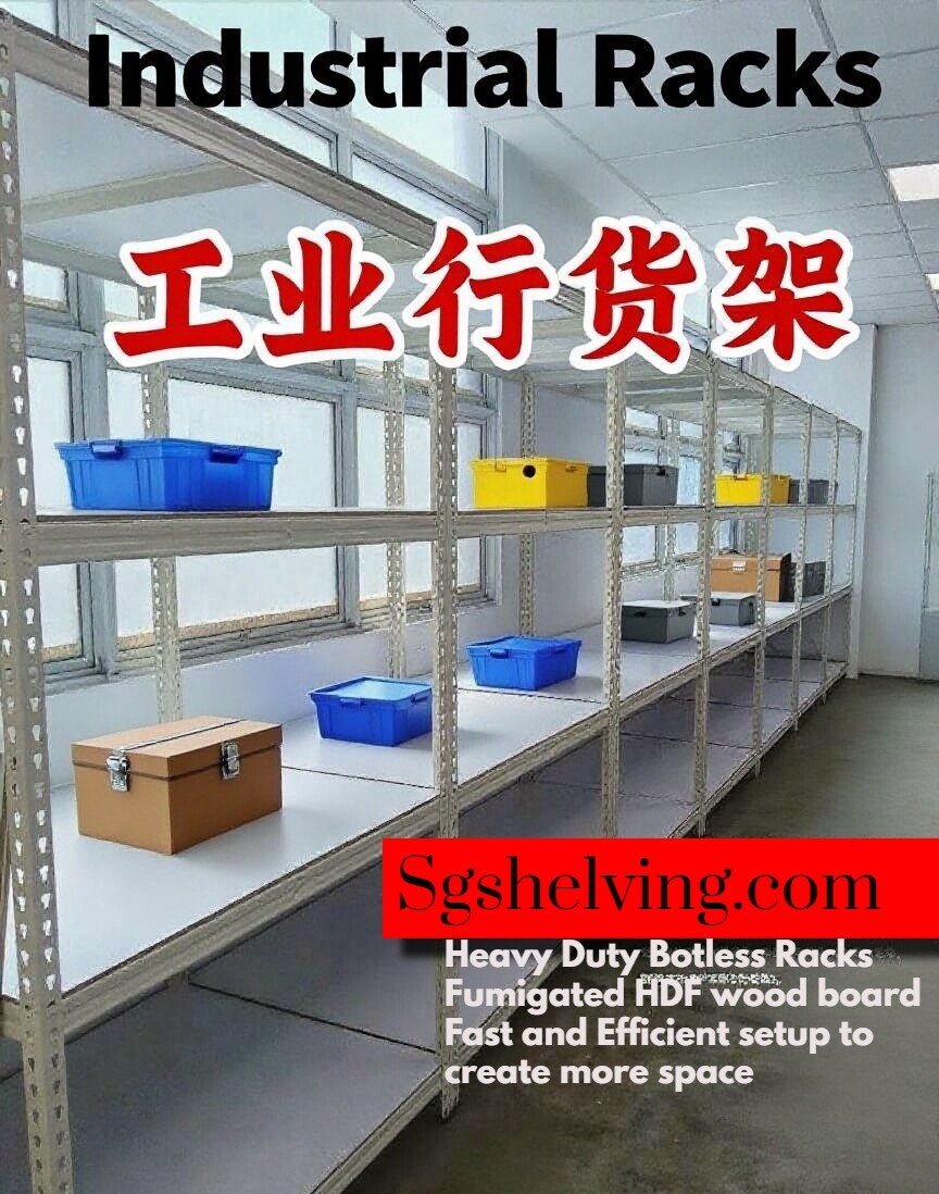 Boltless Rack SG, Storeroom Rack, Storage Rack, Shelving Bed Rack Industrial-boltless-racks Industrial Racks  