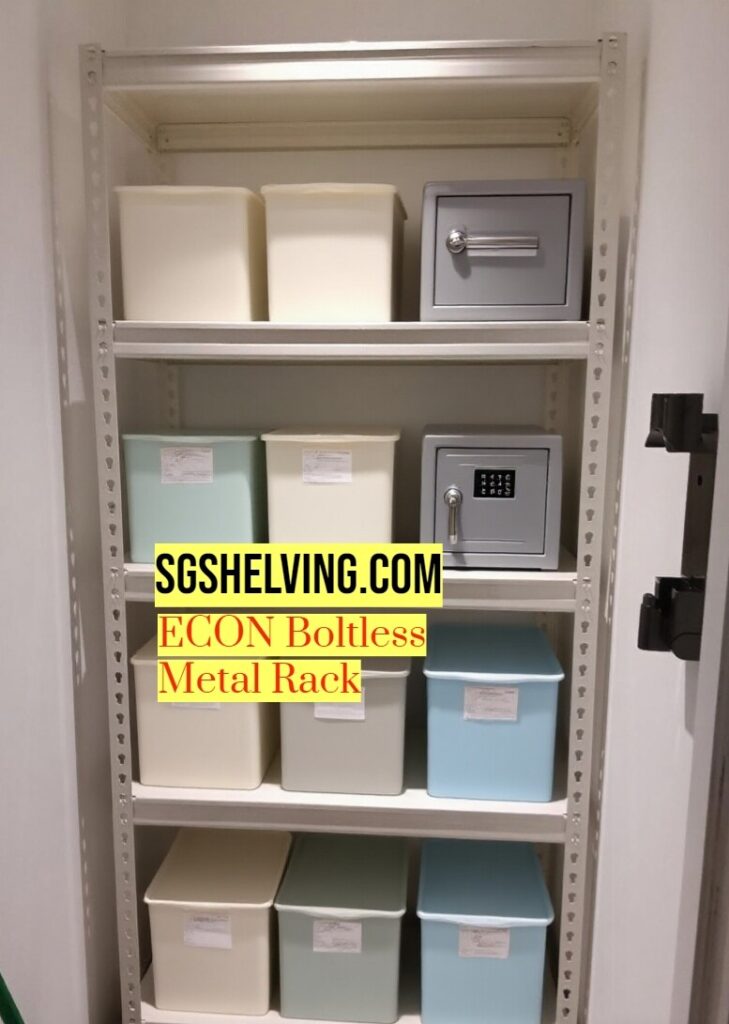 Boltless Rack SG, Storeroom Rack, Storage Rack, Shelving Bed Rack econ-boltless-storage-rack-729x1024 ECON Metal Boltless Storage Rack  