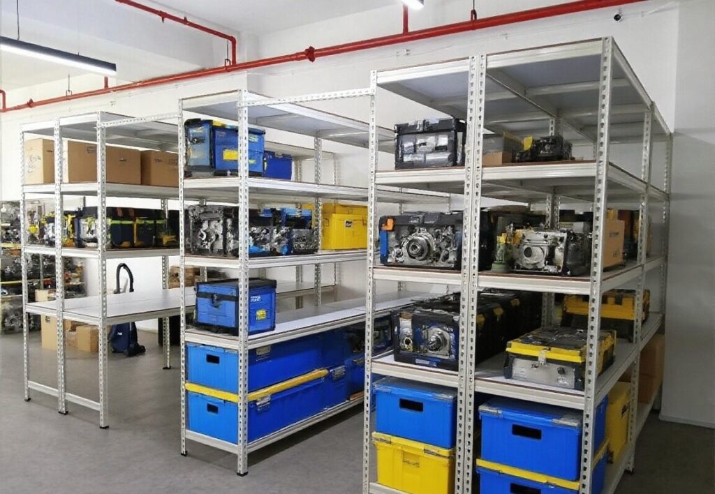 Boltless Rack SG, Storeroom Rack, Storage Rack, Shelving Bed Rack industrial-boltless-rack-1024x708 Industrial Racks  