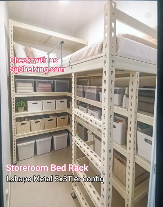 Boltless Rack SG, Storeroom Rack, Storage Rack, Shelving Bed Rack Storeroom-Bed-Rack Storeroom Bed Rack  