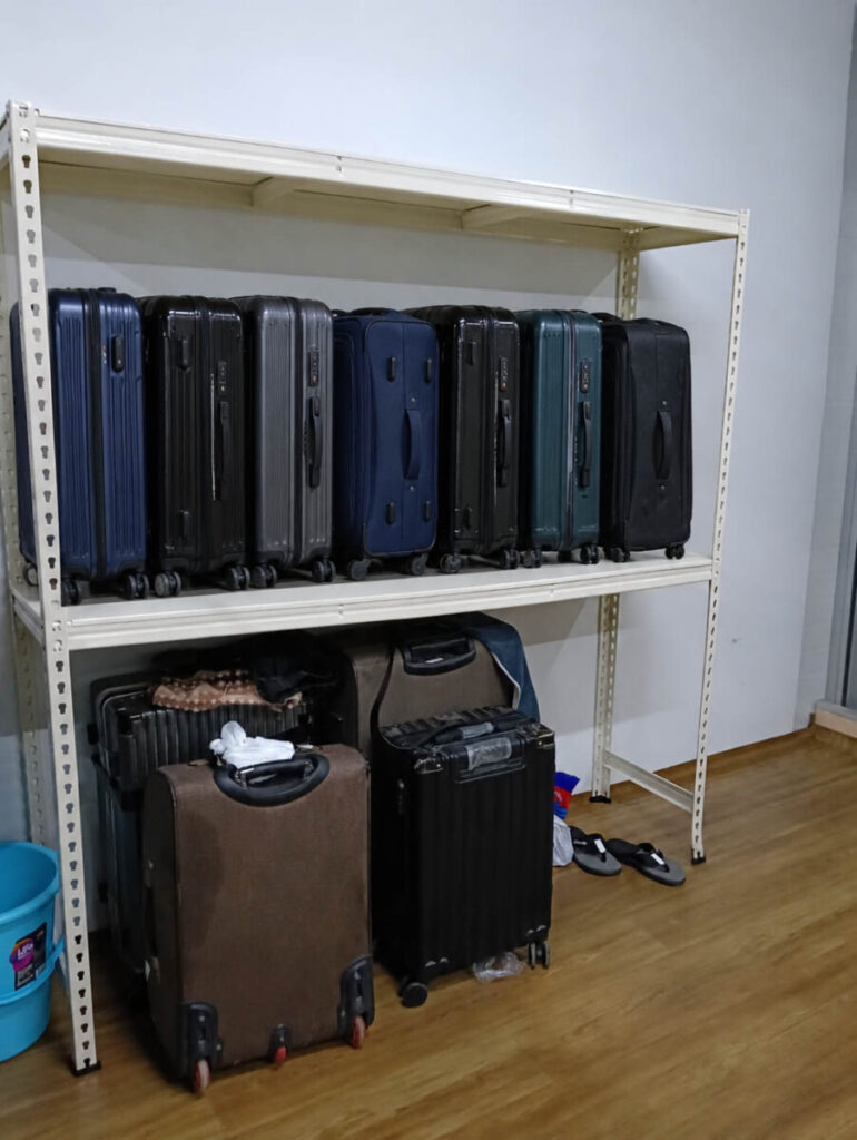 Boltless Rack SG, Storeroom Rack, Storage Rack, Shelving Bed Rack luggage-racks-for-dorm-770x1024 Luggage Racks for Dormitory Use  